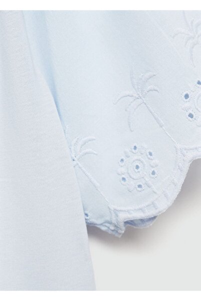 MANGO Kids İşleme Detaylı Tişört