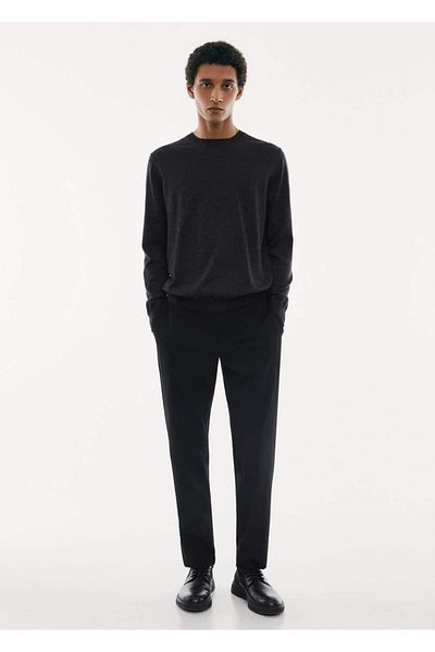 MANGO Man Pullover aus waschbarer Merinowolle