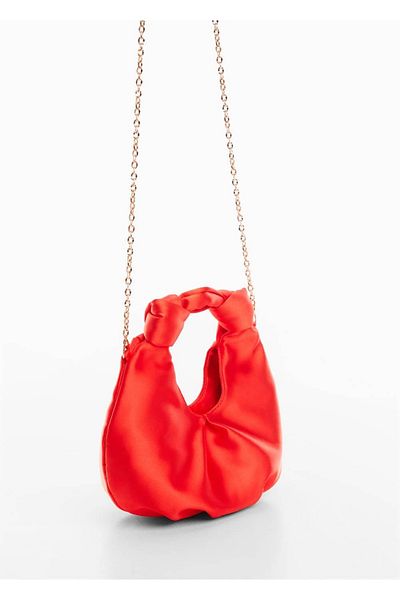 MANGO Woman Satin Bag
