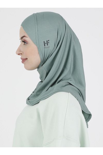 Ecardin Premium Flat Sports Hijab - Αθλητικό Hijab Sport Hijab, Πράσινο Πράσινο