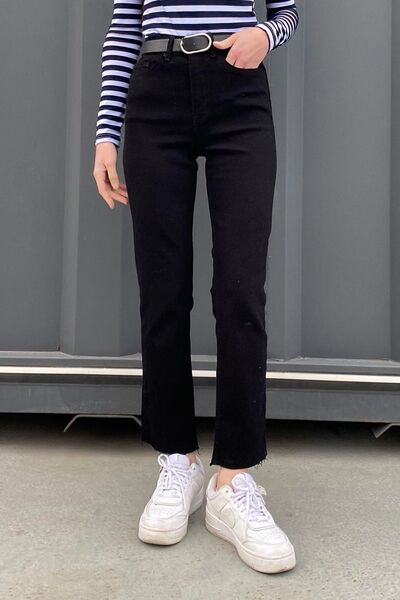 WODDİ Ψηλόμεσο τζιν - Άνετο και κομψό σχέδιο