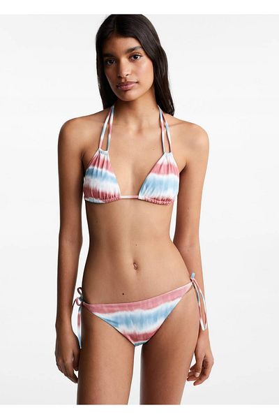 Mango Teen Bikini Batikowe