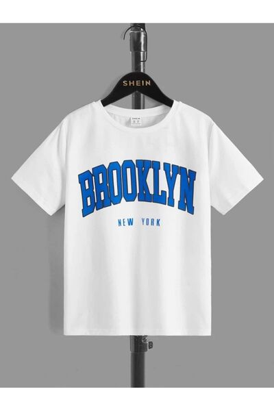 PERISENSE Набір футболок з принтом Бруклін Нью-Йорк унісекс відсортований