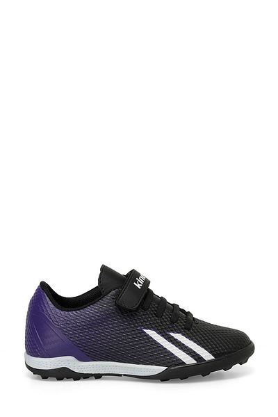 Kinetix ENTA TF 4FX Black Boys' Astroturf Shoes