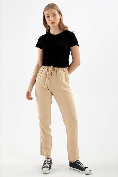 Fashion Friends 24y0477k1 Women's Tie Waist Trousers