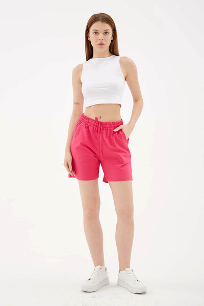 Fashion Friends Fuchsia Women's Shorts - 24Y0655K1