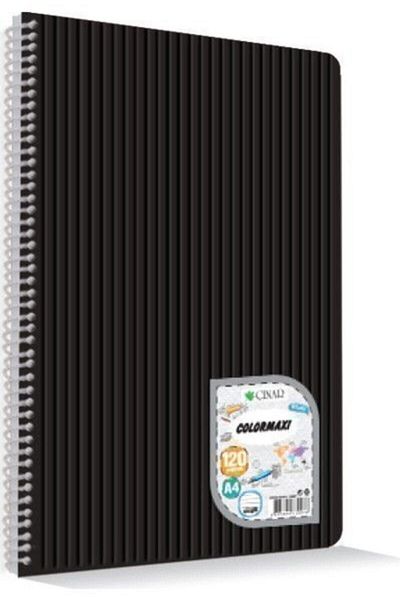 ÇINAR DEFTER Uninote Colormaxi A4 Sp.pp Cover 40 Yp. Striped