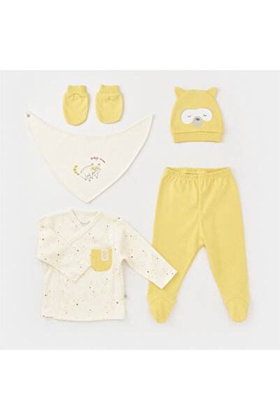 Bibaby Organik Hastane Çıkışı 5li Baby Racoon Lemon Grass Vanilla Ice
