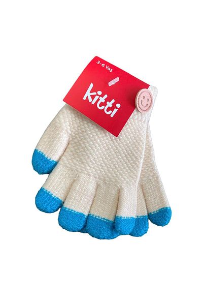 Kitti Gloves Knitted Cream