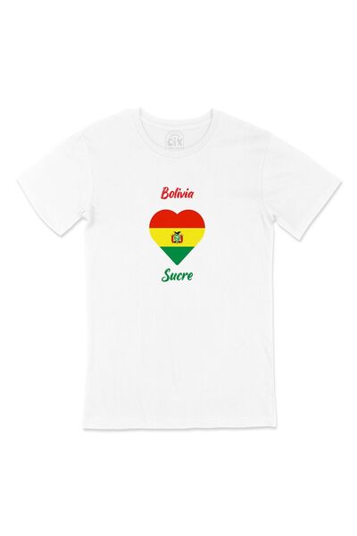 Cix Majica sa zastavom Bolivije i srcem