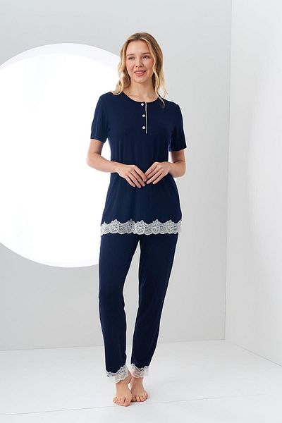 PJS 24144 Set de pijamale din dantelă pentru femei