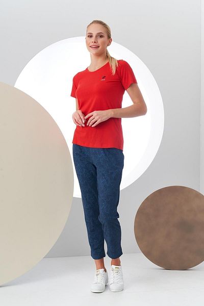 PJS 24171 Women's Patterned Pocket Sports Set