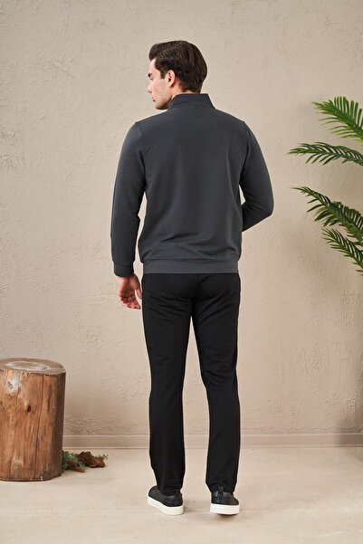 PJS 23724 Erkek Fermuarlı Eşofman Takım