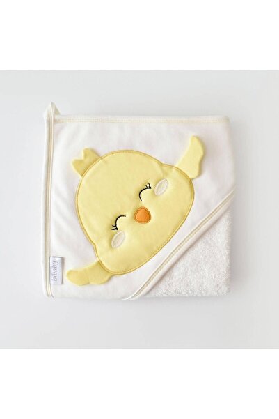 Bibaby Havlu Smiley Bird Ekru - Sarı