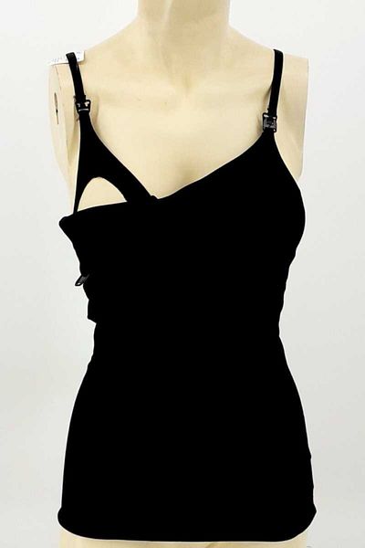 İmer Çamaşır Women's Black Breastfeeding Tank Top