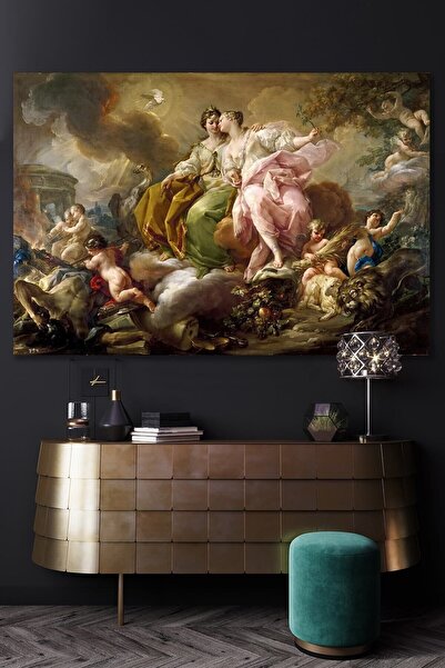 Şehzat Rönesans Ruhlar Alemi Kanvas Tablo