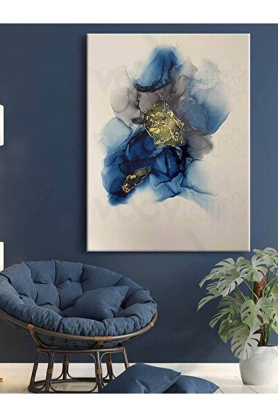 Şehzat Soyut Dekoratif Kanvas Tablo - VOOV2466