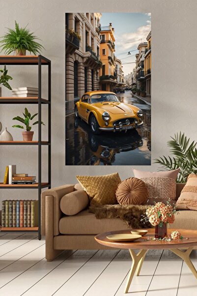 Ferrari250 Classic Car HD Quality Canvas Painting/0008-e