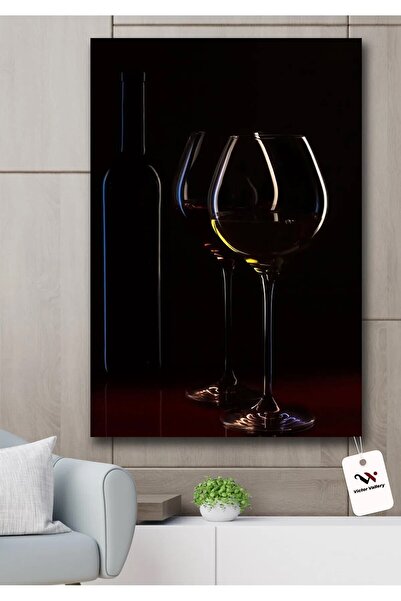 Şehzat Siyah Baskılı Kanvas Duvar Tablo