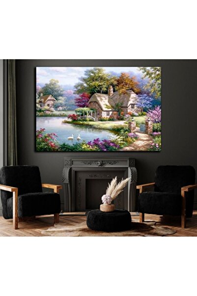 Şehzat Kanvas Tablo Doğa Manzara Modelli Dekoratif Şık Kanvas Tablo Modelleri