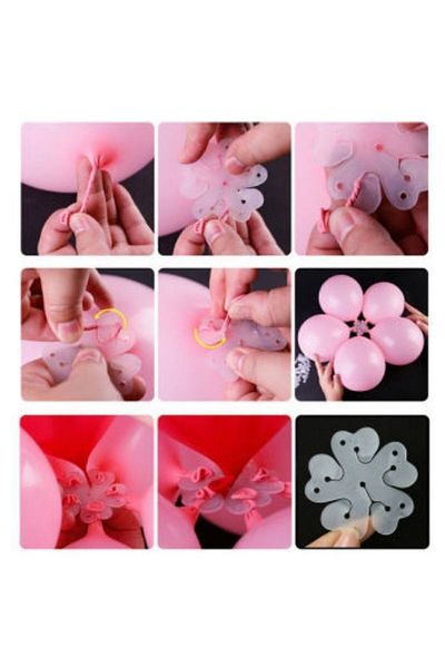 Paparti 6-Piece Daisy Balloon Making Apparatus