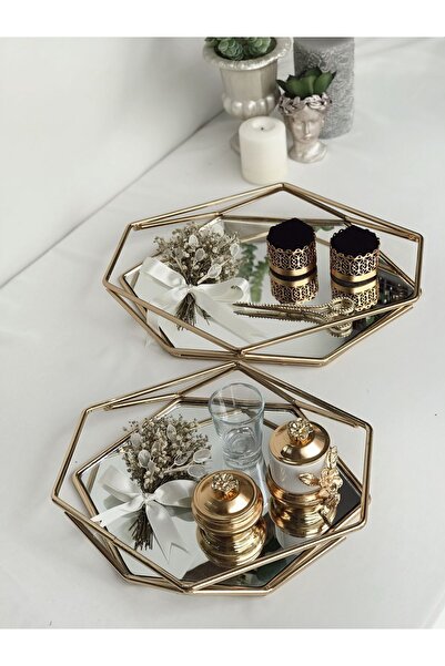 Paparti Prism Promise Set Tavă de logodnă Set de căni de cafea pentru mire Argintiu