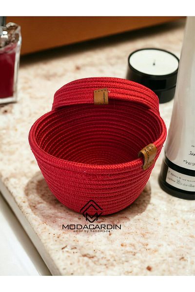 ModaCardin 20x20 овален органайзер от юта с покритие