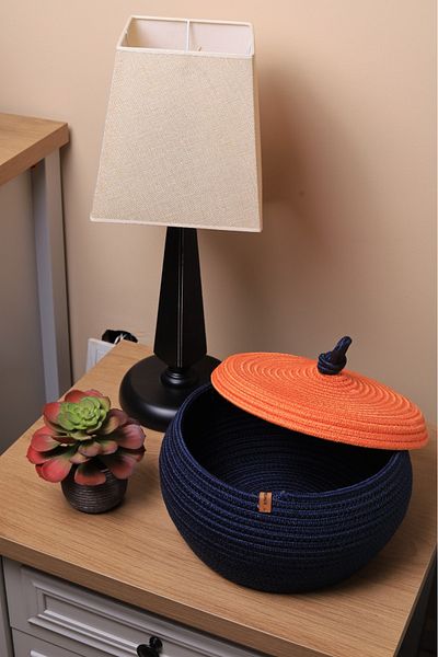 ModaCardin Wicker Jute Kitchen Basket - Potato, Onion and Fruit Organizer