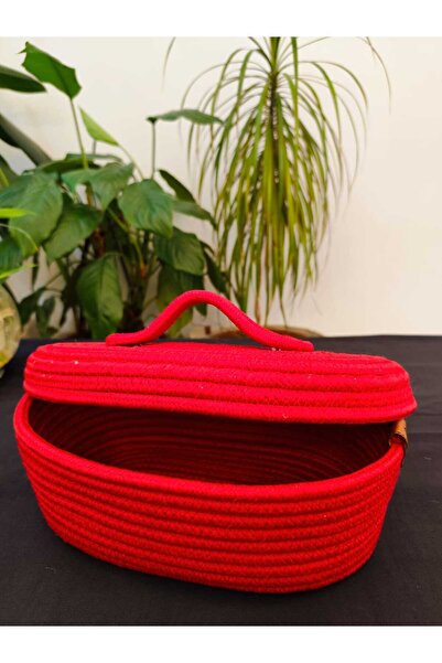 ModaCardin 30X20 Jute Wicker Oval Basket and Organizer