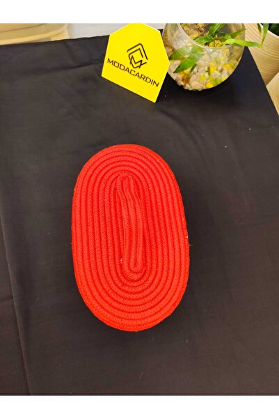 ModaCardin 30X20 Jute Wicker Oval Basket and Organizer