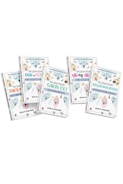 nesnel yayınlar Çocuklar İçin Psikolojik Destek Seti 5 Kitap