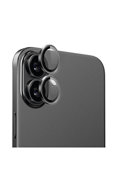 WIWU iPhone 16 Uyumlu Wiwu LG-004 PVD Lens Guard Metal Kamera Lens Koruyucu S...