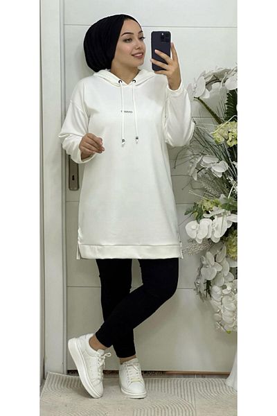 Ebrarengiz Moda Women's Hooded Tunic