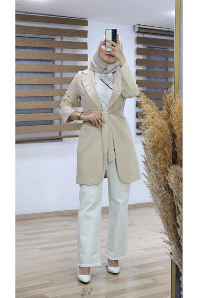 Tebrikler tekstil New Season Stylish Women's Tunic with Hijab - G0178