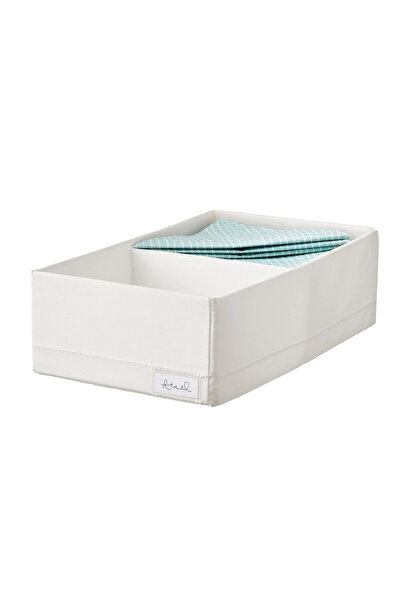 IKEA Bölmeli Kutu 20x34x10 Cm Kumaş:%100 Polyester Panel: Polipropilen Plastik