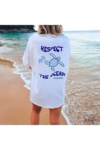 Jose Clothing Tricou alb din bumbac supradimensionat - decolteu, maneca scurt...