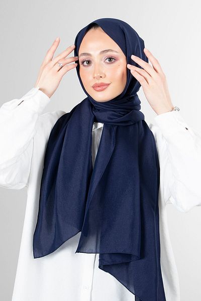 HAREM SCARF Σάλι Brisa Voile Navy Blue