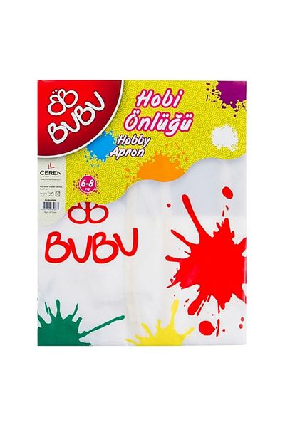 Bubu Αδιάβροχη ποδιά ζωγραφικής 6-8 ετών - 00006