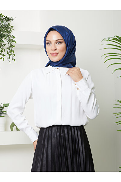 Golden Rose وشاح أنيق بنمط متعرج