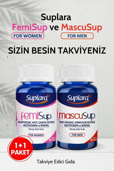 Suplara Femisup For Women / Mascusup For Men (1+1)