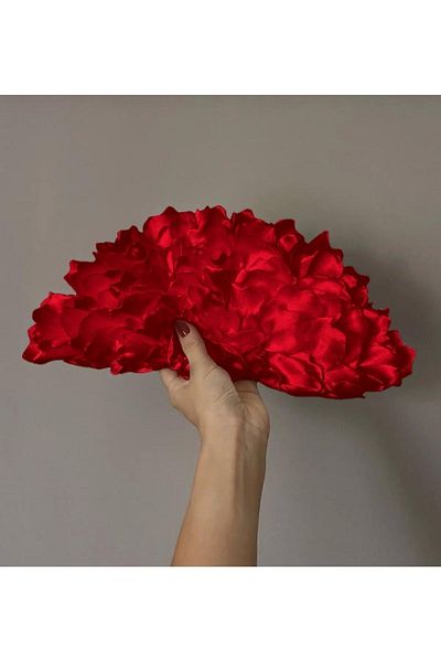 quella atelier حقيبة محفظة صغيرة بتصميم زهرة