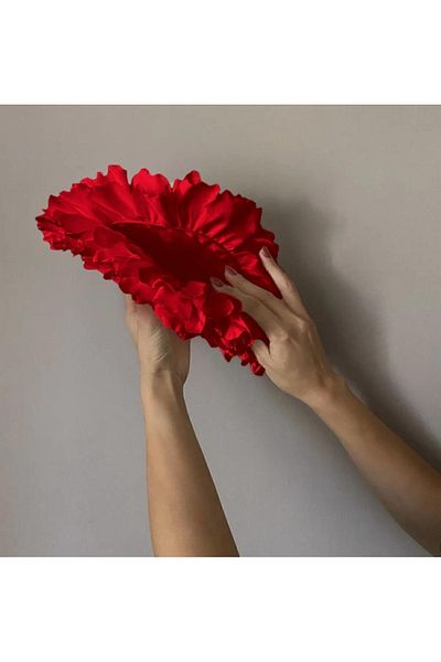 quella atelier حقيبة محفظة صغيرة بتصميم زهرة