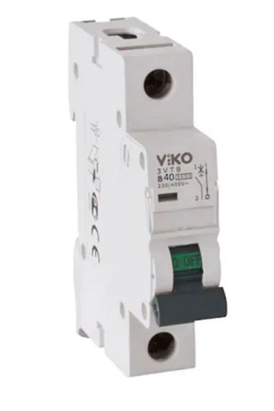 VİKO Automatic Fuse 1 Pole 3 Ka B Type 40 Ampere