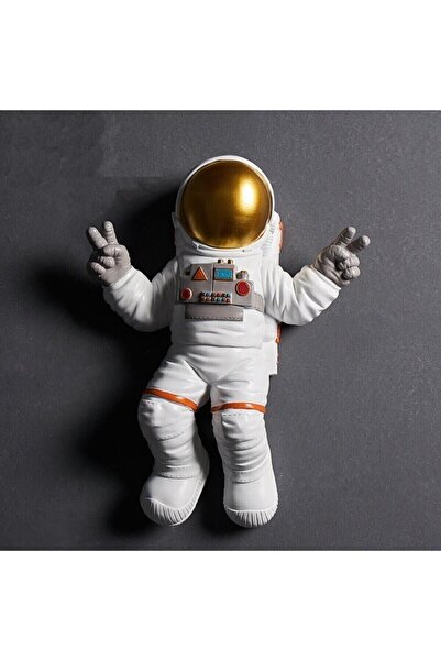 Decorative Astronaut Apollo Wall Statue (47X35CM)