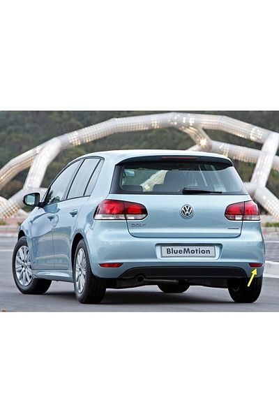 PLASTECH VW Volkswagen Golf 6 MK6 2009-2012 Rear Bumper Lower Right Corner Reflector Reflective Cat Eye 5K0945106A