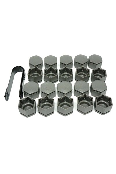 CABU Opel Insignia A Bijon Kapağı Seti Kömür Metalik 22x21mm (20 Adet)