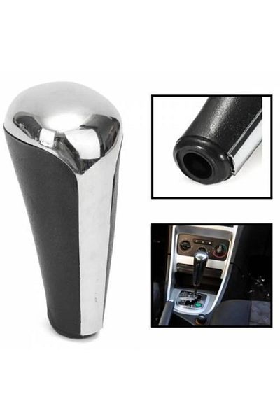 CMEPARTS Automatic Gear Shift Knob Compatible With PEUGEOT 206 207 208 307 308 407 2008 Models 2403EF