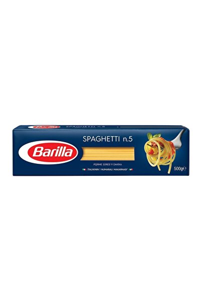 Barilla Spagetti (Spaghetti) Makarna No:5 500 G