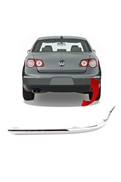 arotomarket Volkswagen Passat B6 Sağ Arka Tampon Nikelaj Çıtası 2006-2010 3c5...