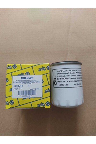 OPAR Fiat Tofaş Slx Albea Palio Tempra Uno Yağ Filtresi 5984044 4648378 71754569